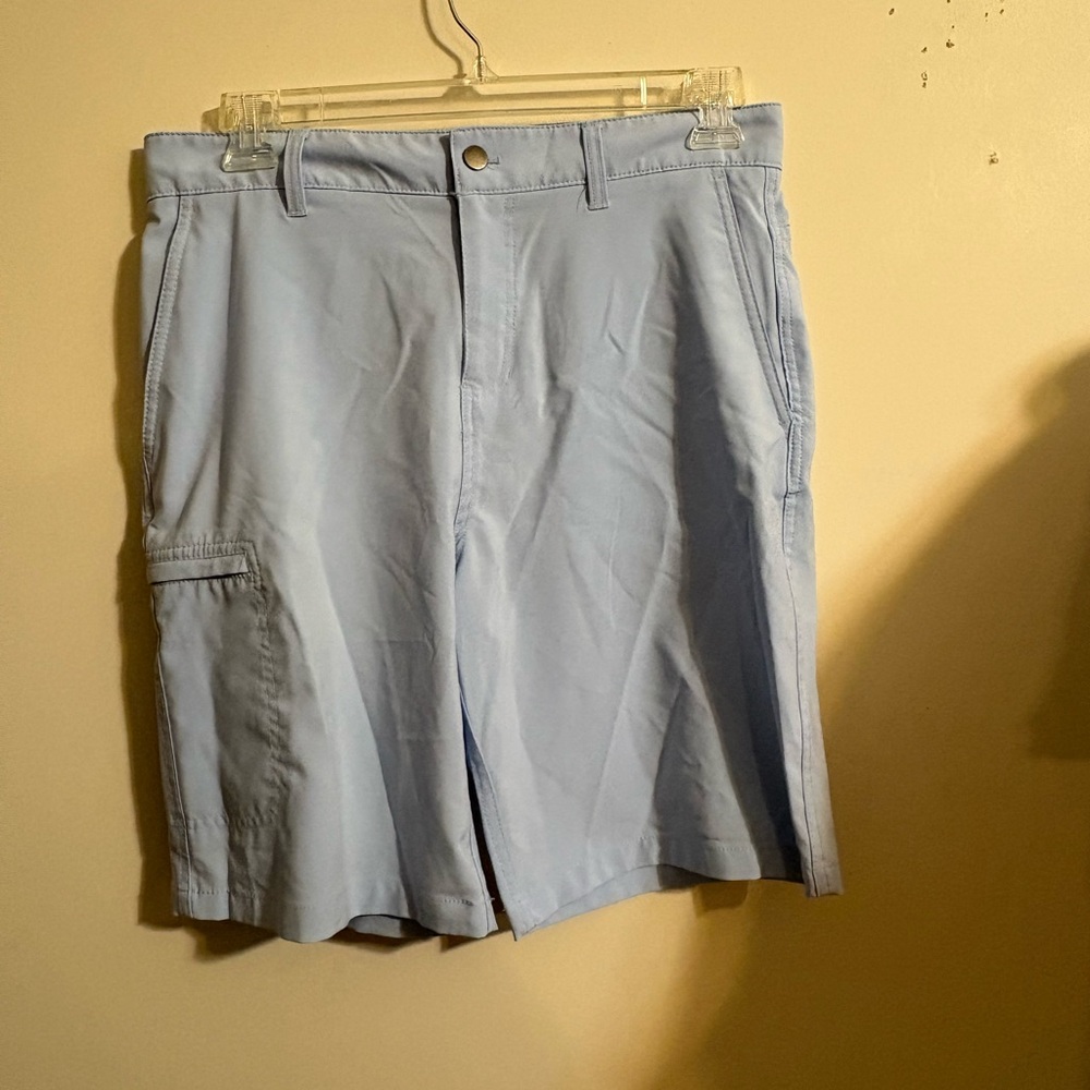 Panama Jack shorts Men's Size 33 Hybrid Light Blue Polyester flat front pockets